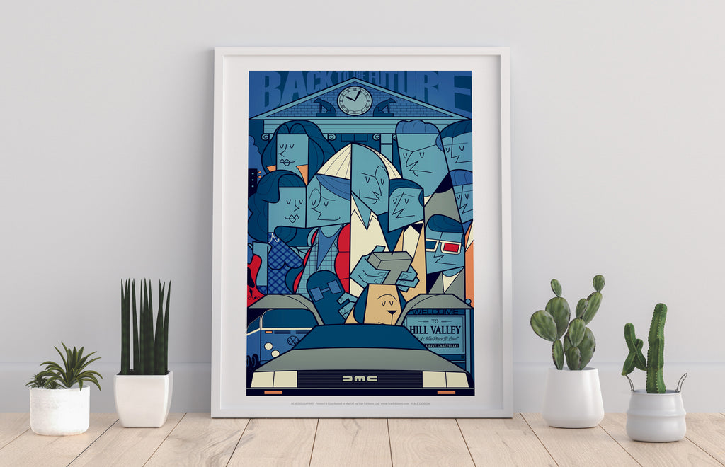 Back To The Future - 11X14inch Premium Art Print