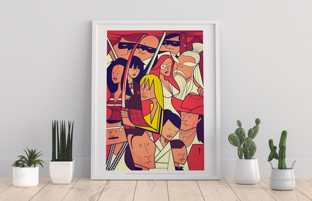 Kill Bill - Red - 11X14inch Premium Art Print