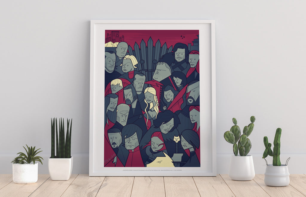 The Game Of Thrones - 11X14inch Premium Art Print