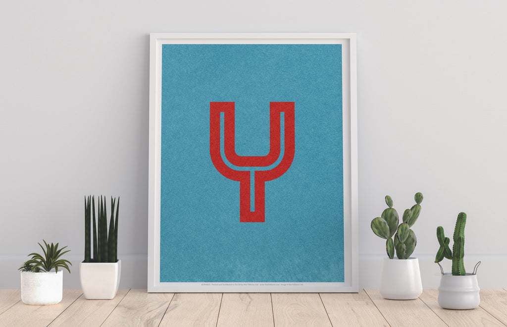 Letter Y Alphabet - 11X14inch Premium Art Print