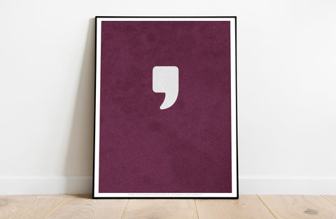 Apostrophe Letters - 11X14inch Premium Art Print
