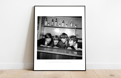 The Beatles - Playing With Toy Cars - Premium Art Print
