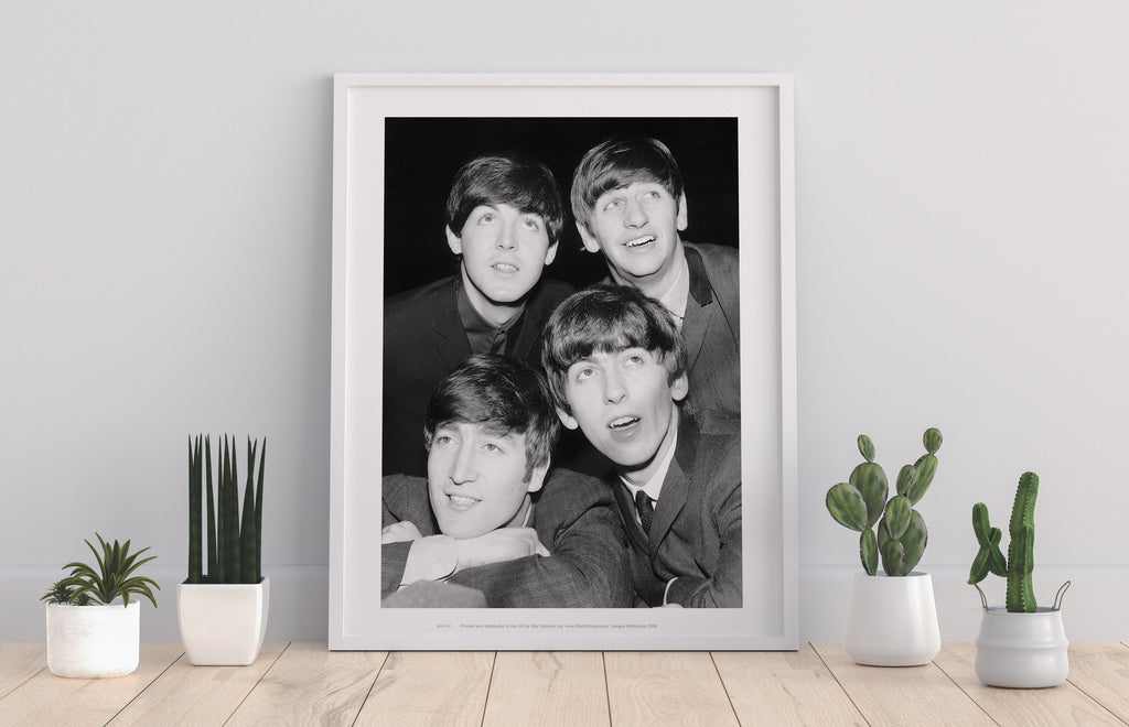 The Beatles - Looking Away From Camera - Premium Art Print