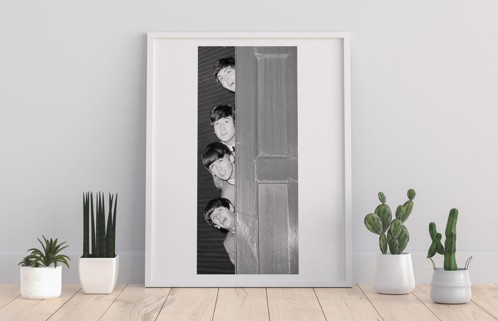 The Beatles - Heads Round A Door - 11X14inch Premium Art Print