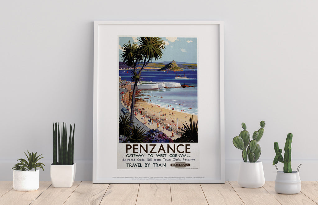Penzance Gateway To West Cornwall - 11X14inch Premium Art Print