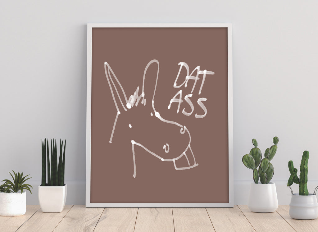 Donkey - Dat Ass - 11X14inch Premium Art Print