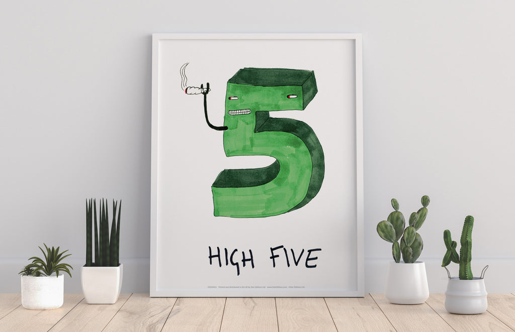 High Five - 11X14inch Premium Art Print