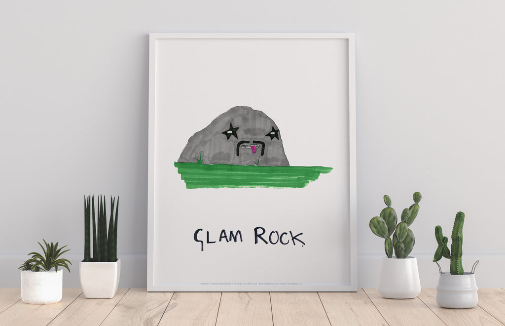 Glam Rock - 11X14inch Premium Art Print