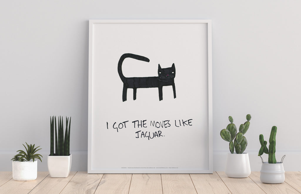 Moves Like Jaguar - 11X14inch Premium Art Print