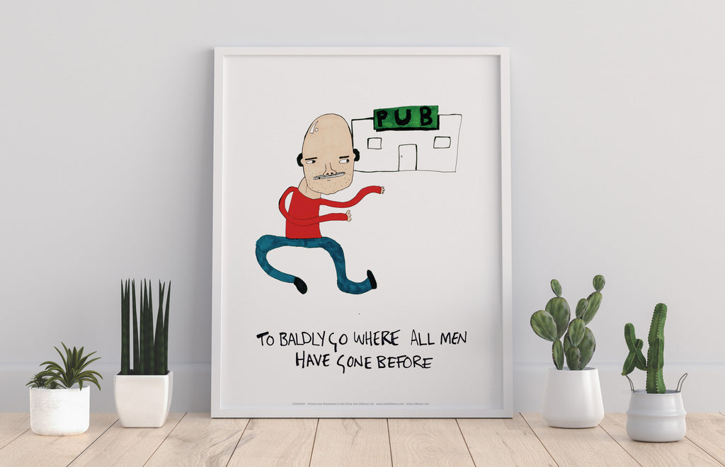 Pub Doodle - 11X14inch Premium Art Print