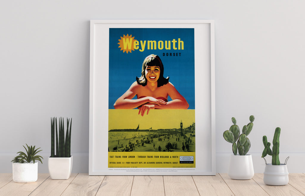 Weymouth, Dorset - 11X14inch Premium Art Print