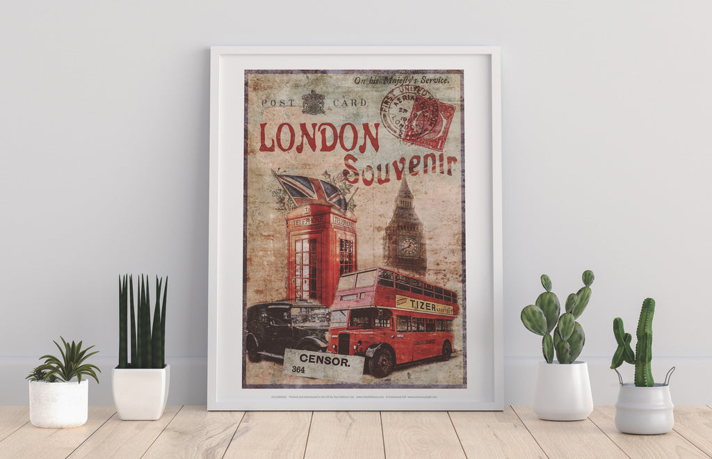 London Souvenir - 11X14inch Premium Art Print