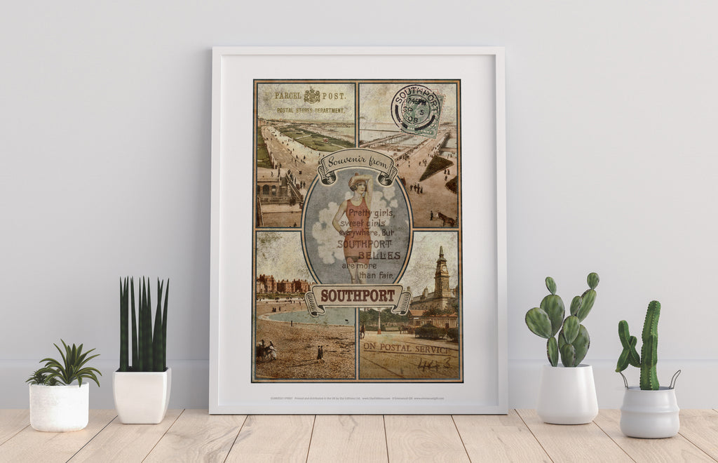 Souvenir From Southport - 11X14inch Premium Art Print