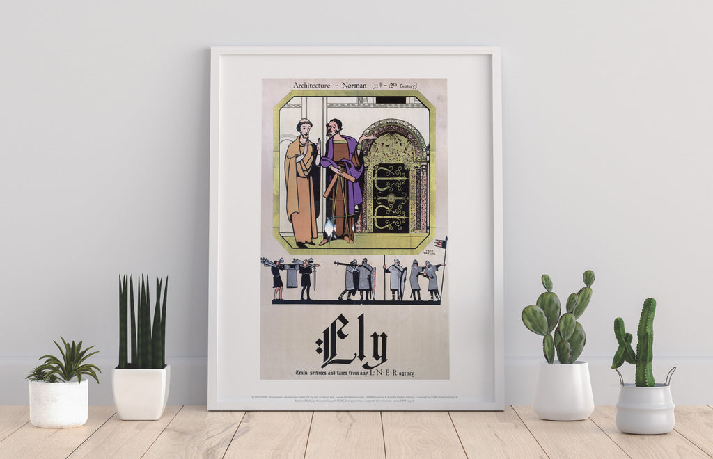 Architecture - Norman Ely - 11X14inch Premium Art Print