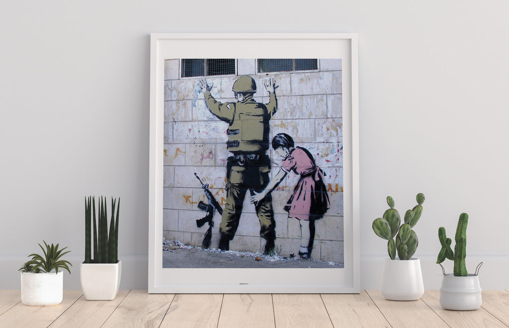 Graffiti Art - Pat Down - 11X14inch Premium Art Print