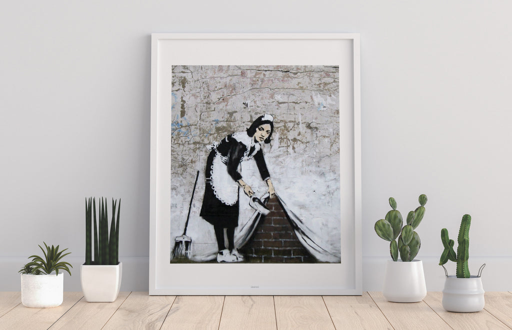 Graffiti Art - Swept Away - 11X14inch Premium Art Print