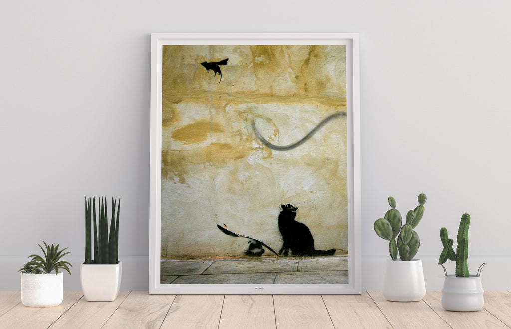 Graffiti Art - Super Rat - 11X14inch Premium Art Print