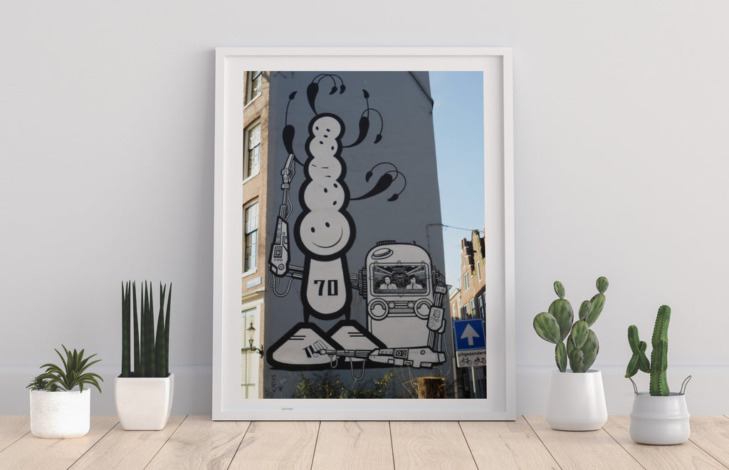 Graffiti - Sci-Fi - 11X14inch Premium Art Print
