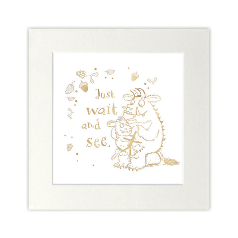 The Gruffalo's Child Gold Foil Print