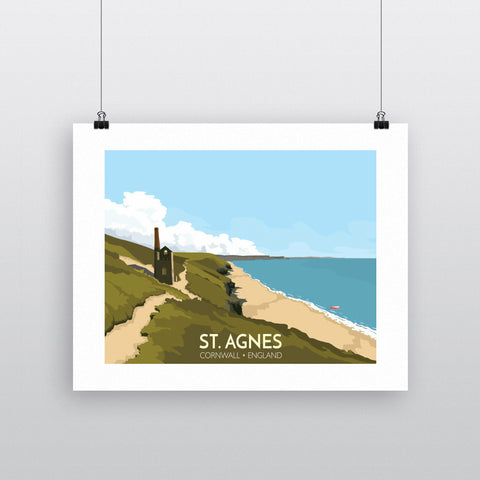 St Agnes, Cornwall 11x14 Print