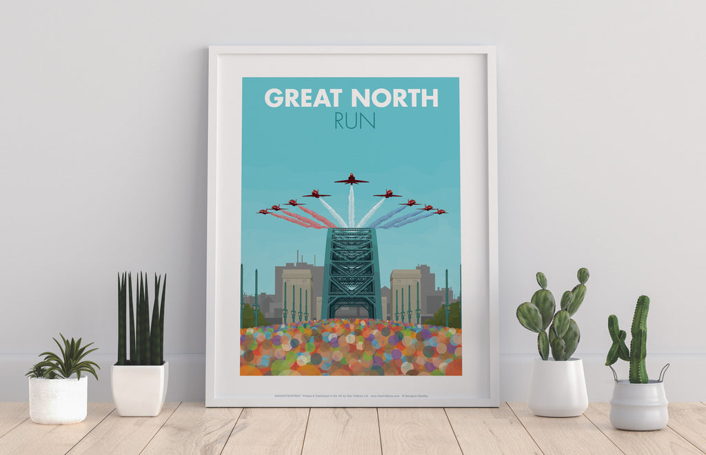 Poster - Great North Run - 11X14inch Premium Art Print