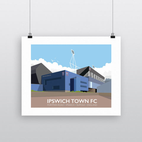 Portman Road, Ipswich 11x14 Print