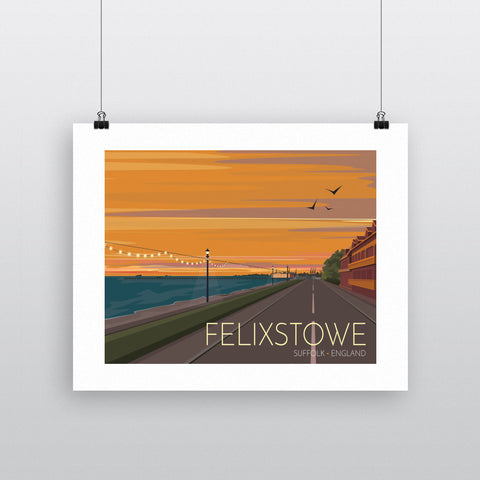 Suffolk, Felixstowe 11x14 Print