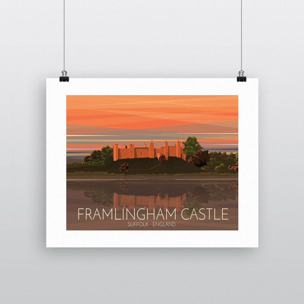 Suffolk, Framlingham Castle 11x14 Print