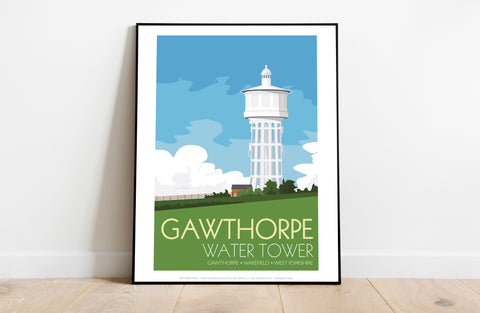 Poster - Gawthorpe Water Tower - 11X14inch Premium Art Print