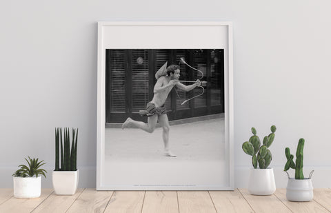 Poster - Man With Bow And Arrow - 11X14inch Premium Art Print