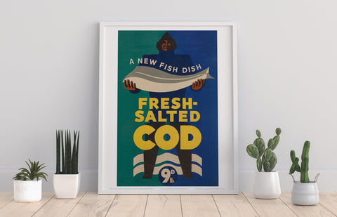 Poster - Fish Dish - 11X14inch Premium Art Print