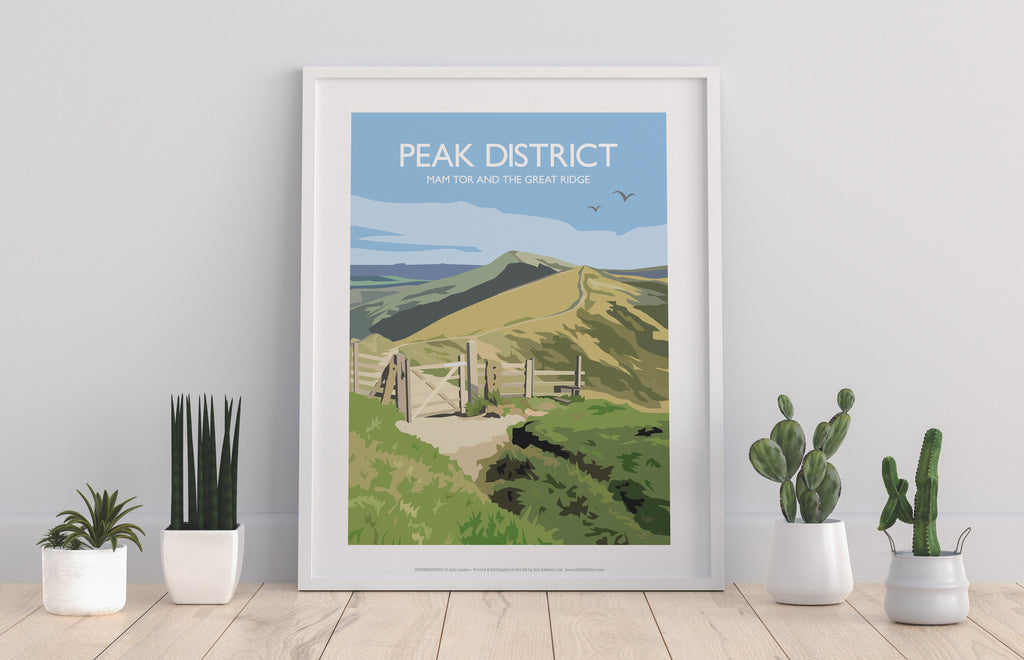 Mam Tour And The Great Ridge - Peak District - Art Print