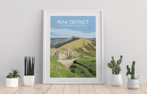 Mam Tour And The Great Ridge - Peak District - Art Print