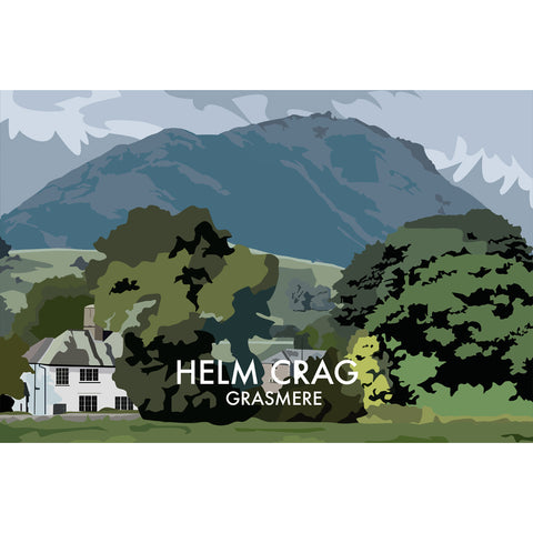 LHOPNW009: Helm Crag Grasmere. T Shirt