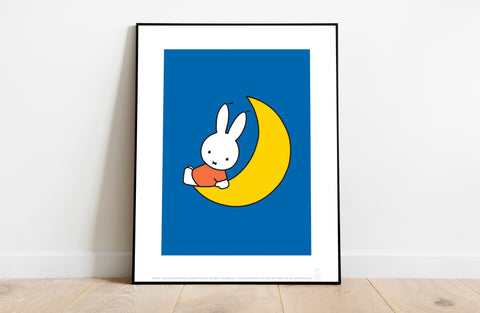 Miffy - With Moon - 11X14inch Premium Art Print