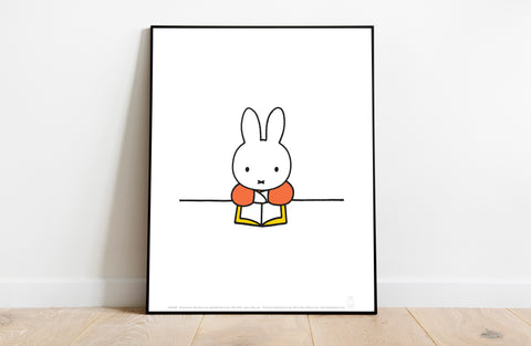 Miffy - Reading A Book - 11X14inch Premium Art Print