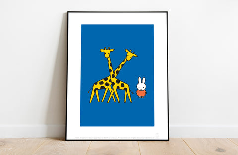 Miffy - Giraffe's - 11X14inch Premium Art Print