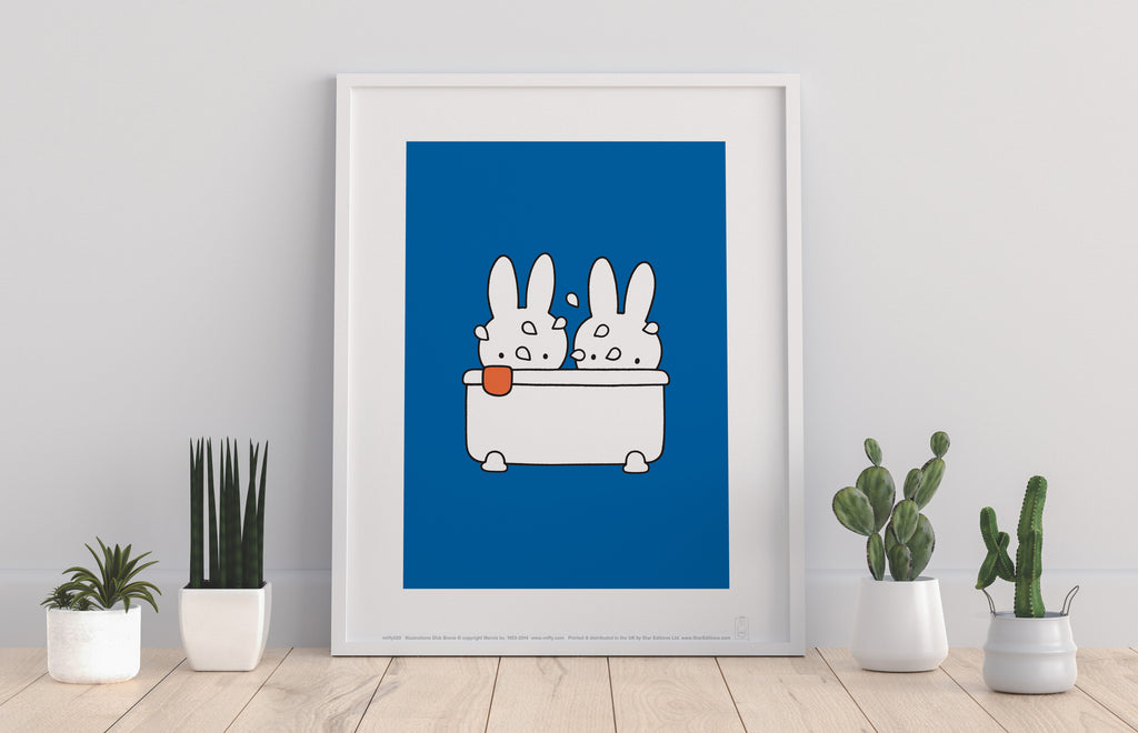 Miffy - In The Bath - 11X14inch Premium Art Print