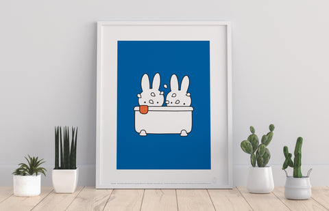 Miffy - In The Bath - 11X14inch Premium Art Print