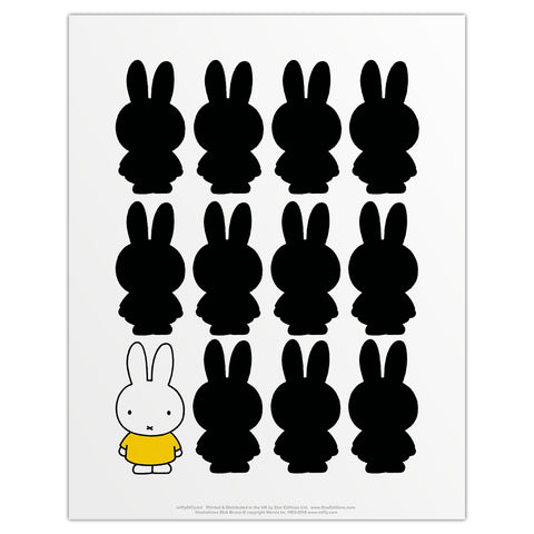 MIFFY047: Miffy Silhouette