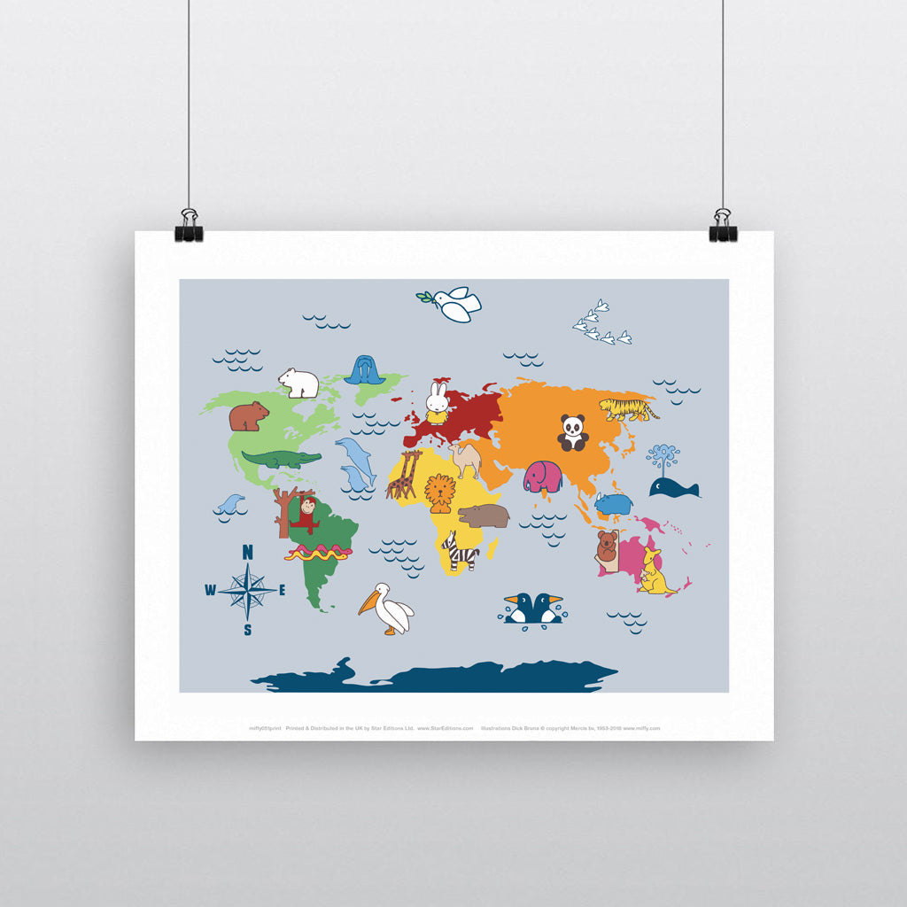 MIFFY051: Miffy Animals Map