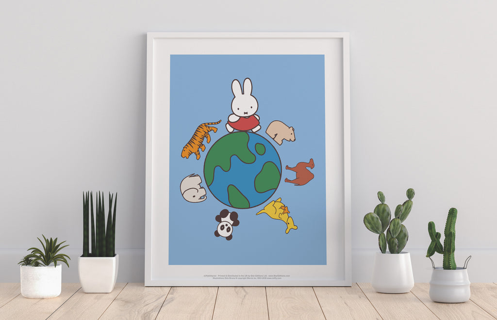 Miffy - Animals Round The World - 11X14inch Premium Art Print