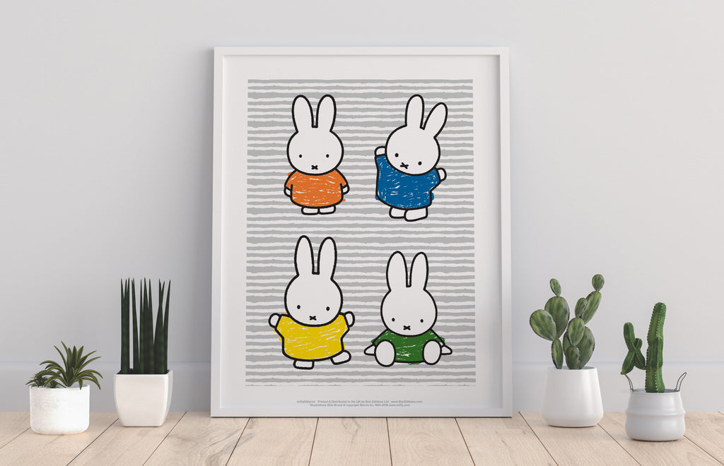 Miffy - 4 Images Of Miffy - 11X14inch Premium Art Print
