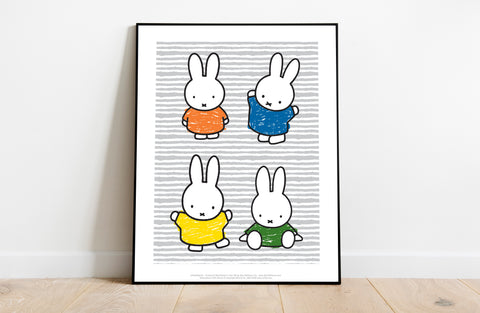Miffy - 4 Images Of Miffy - 11X14inch Premium Art Print