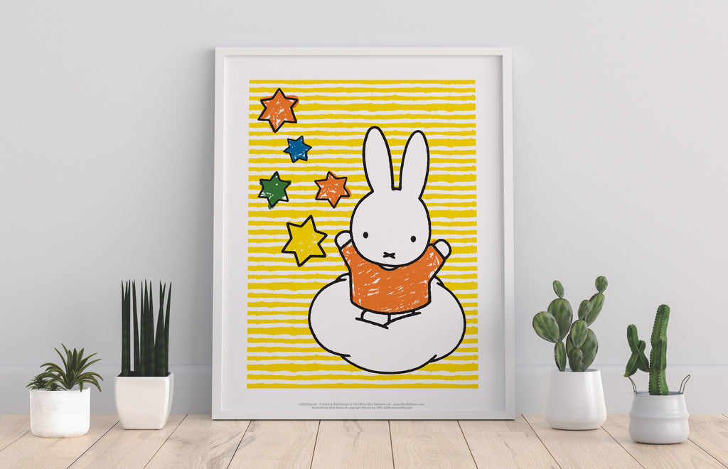 Miffy - On A Cloud - 11X14inch Premium Art Print