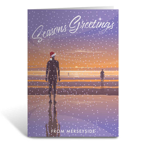 MILXMAS003 - Crosby Road - Christmas Greeting Card