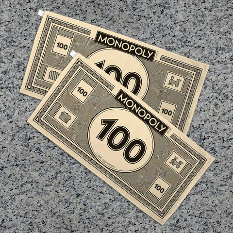 Monopoly Classic Monopoly Money $10 Tea Towel