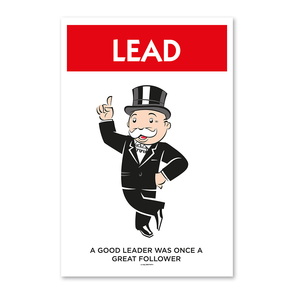 Motivational Lead - 61x40cm Art Print