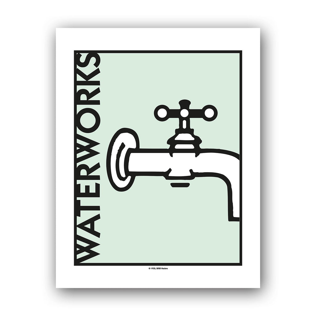 Water Works 11x14inch Art Print