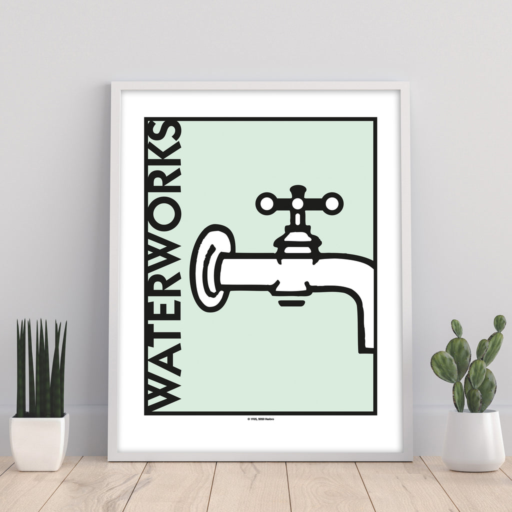 Monopoly Water Works - 11X14inch Premium Art Print